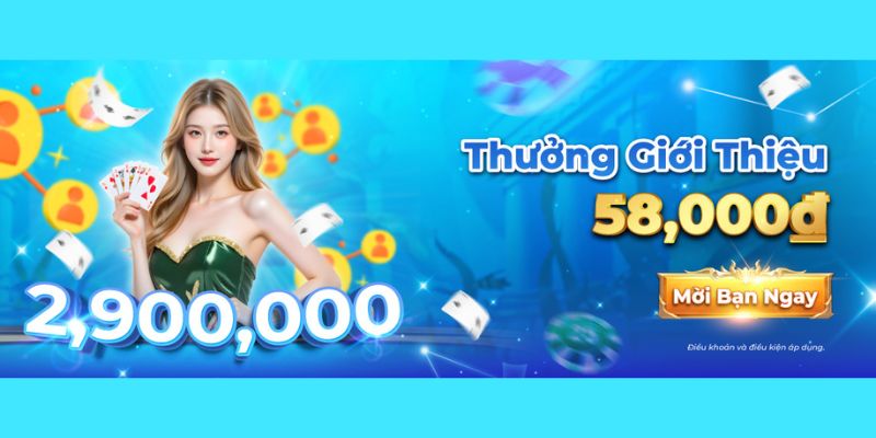 Thưởng giới thiệu 58K tại Vmax