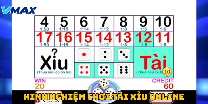 Kinh nghiệm chơi tài xỉu online từ các cao thủ