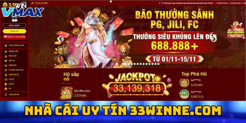 Top nhà cái uy tín 33WIN